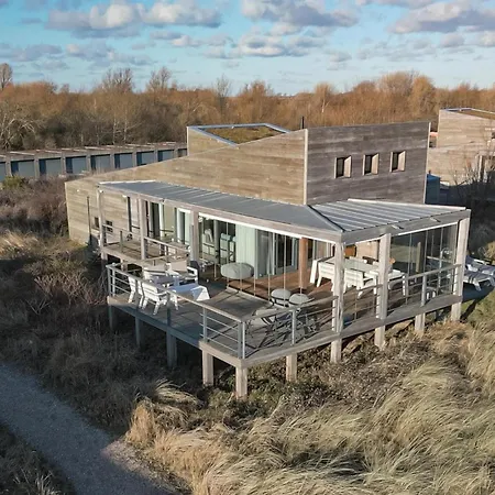 Modern Panorama - 4p - Glazen Serre, Waterzicht & Comfort - 36 * Ауддорп