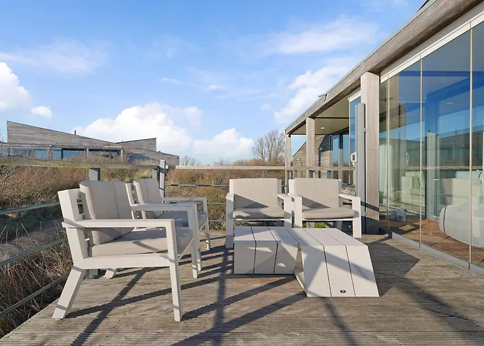 Villa Modern Panorama - 4p - Glazen Serre, Waterzicht & Comfort - 36 *