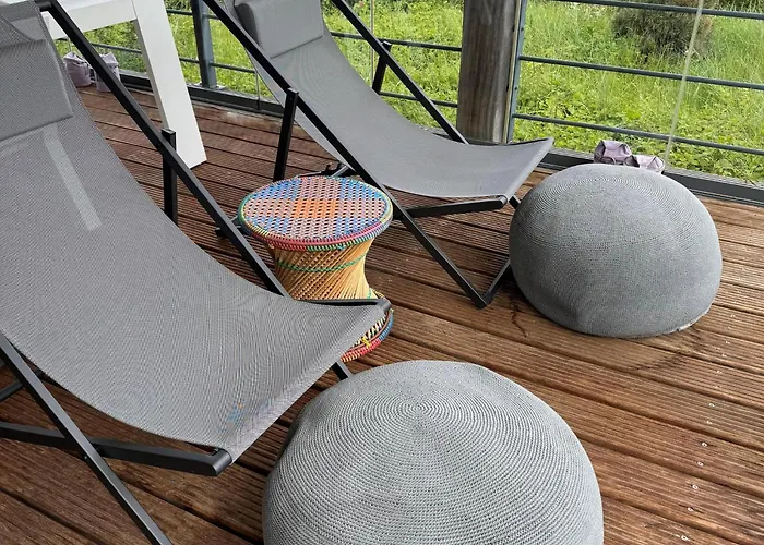 Modern Panorama - 4p - Glazen Serre, Waterzicht & Comfort - 36 우도르프